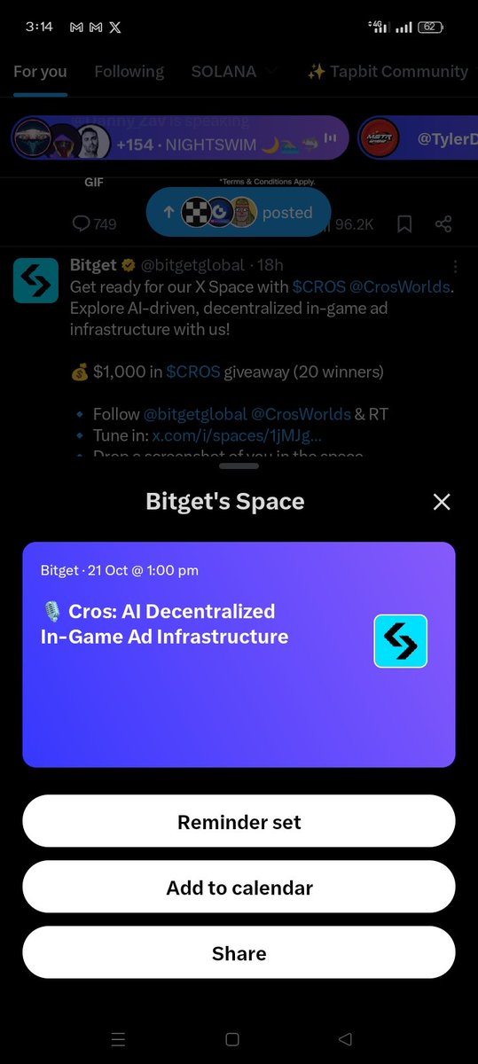 sindi_yandi's tweet photo. @bitgetglobal @CrosWorlds I’m excited to participate in @CrosWorlds next AMA. @WeberBrend22921 @amedliyusuf @llllllllllllh https://t.co/nAsemfBJqf