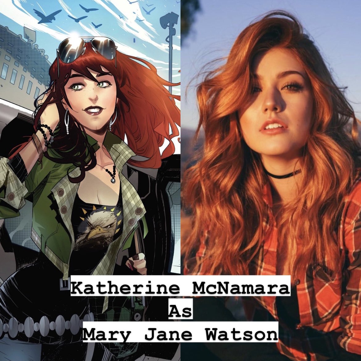 spider810610's tweet photo. I want Katherine McNamara play her Role as Mary Jane Watson in Tom Holland Spider-Man MCU.❤️🕷🕸#MarvelStudios #SpiderMan #PeterParker #TomHolland #MaryJaneWatson #MJWatson #MJ #KatherineMcNamara #MCU #SpiderMan4 #SpiderMan5 #SpiderMan6 https://t.co/aZGusQKw3Q