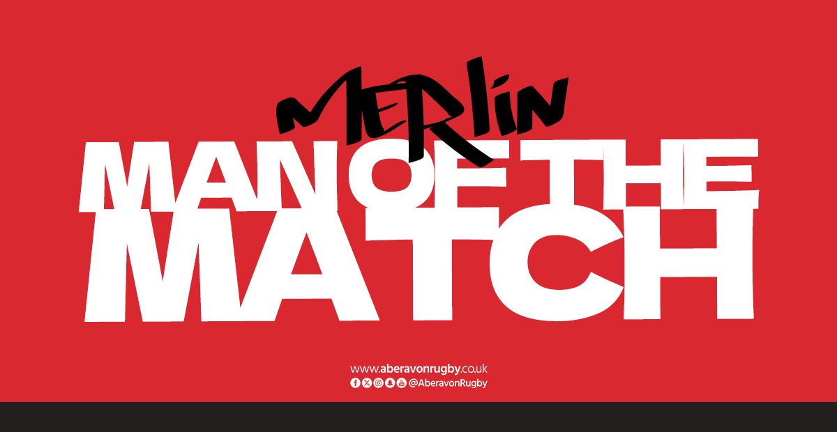 𝗠𝗲𝗿𝗹𝗶𝗻 𝗠𝗮𝗻 𝗼𝗳 𝘁𝗵𝗲 𝗠𝗮𝘁𝗰𝗵

🆚 Cardiff

1️⃣ Ashton Evans
2️⃣ Ed Dunford
3️⃣ James Clegg

#BePartOfTheMagic ❤️🖤