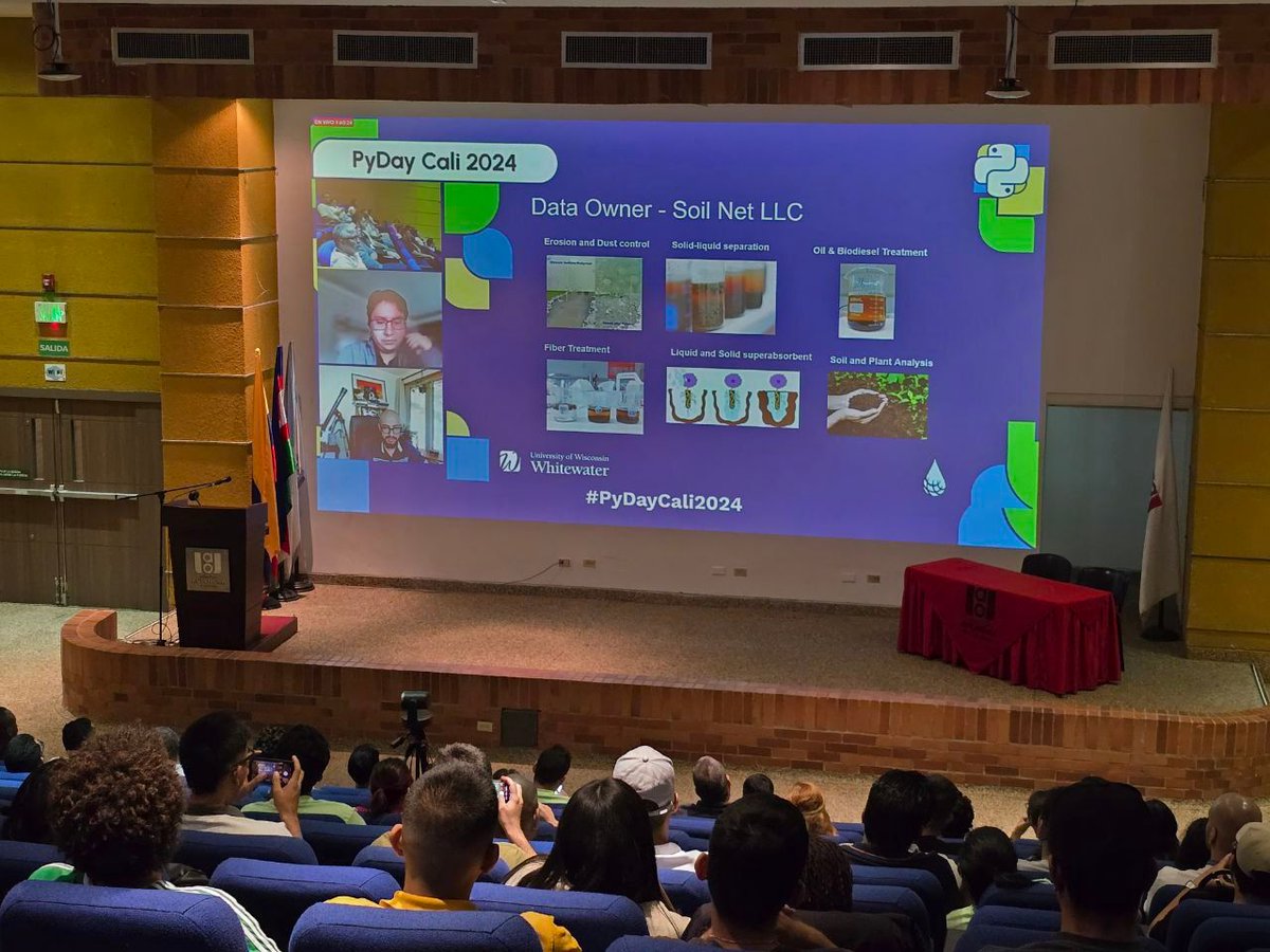 pythoncali's tweet image. Aplicaciones Reales de Machine Learning y Data Science en Agronomía. En vivo y en directo Juan Roa y Camilo Estrella
buff.ly/4dVVj3l
#PyDayCali2024 #python #pythoncali
