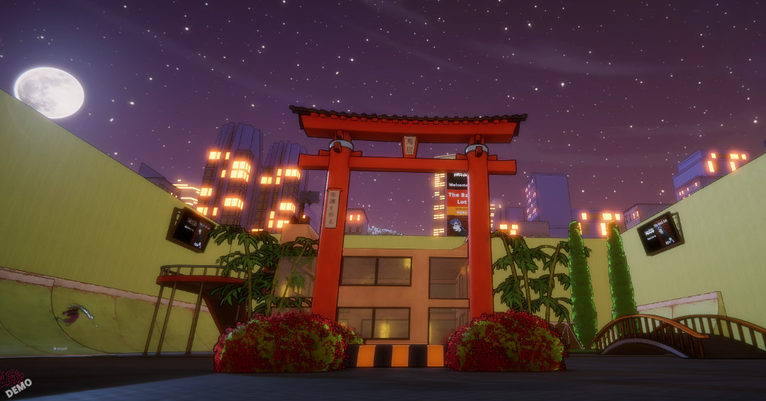 Check out this sweet park Discord user cutiekijiko made! Her park, "The Back Lot" can be found in the "ALL" tab of the Parks menu! Check it out and drop some sick lines for her! 🤙🛹