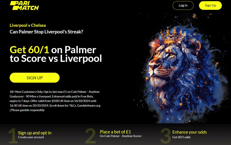 parimatch free bet