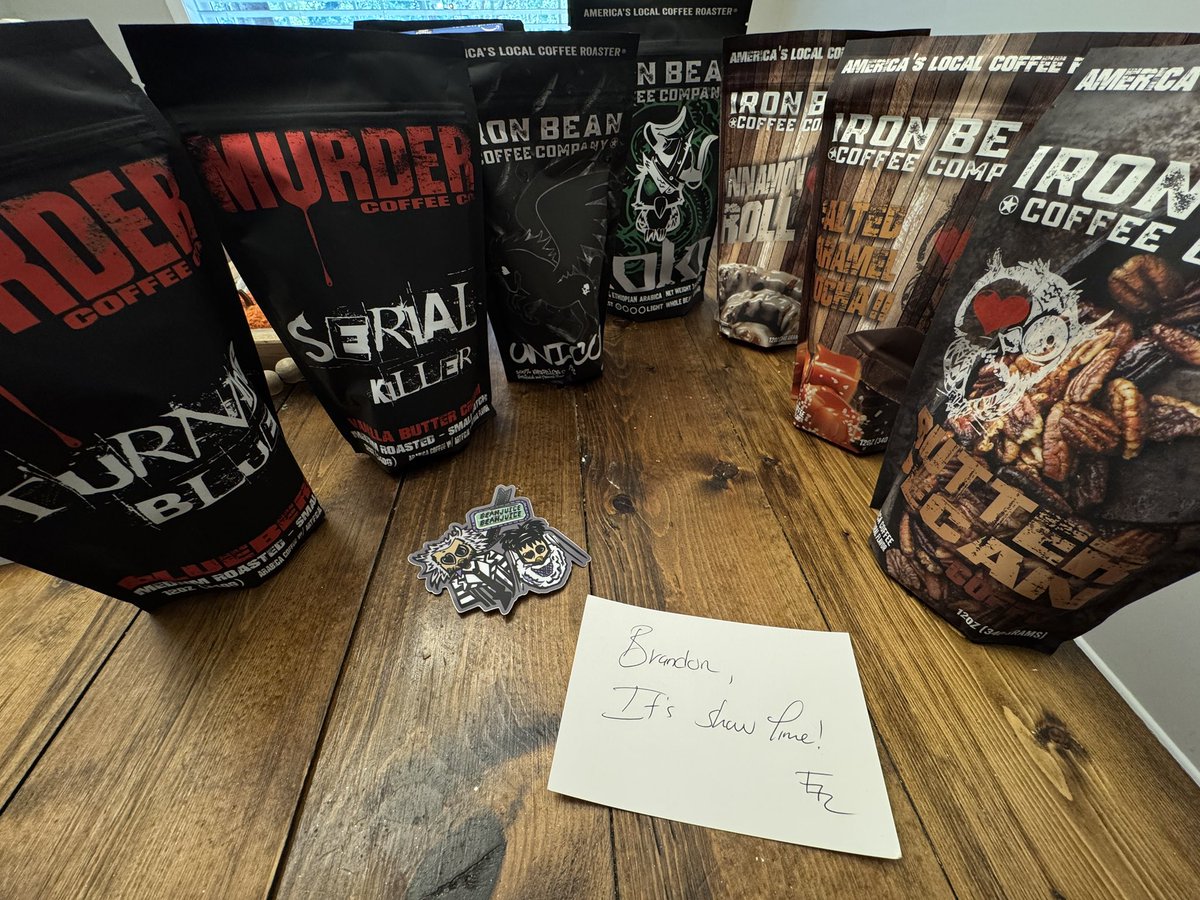 The pack touchdown. <a href="/IronBeanCoffee/">Iron Bean Coffee Co</a>