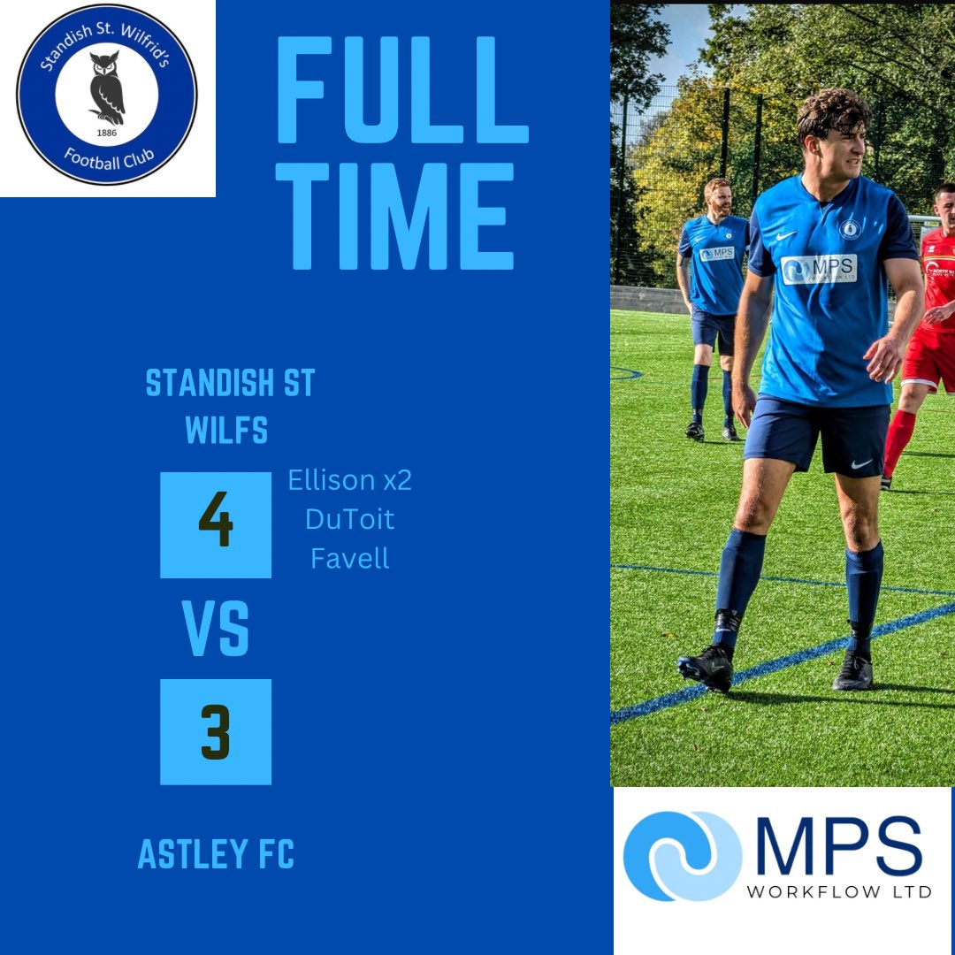 First team with a 4.3 win today against Astley Fc to put ourselves into the next round of the hat. Not a good performance but a win at the  end of the day. Goals from <a href="/RossEllison7/">Ross Ellison</a> x2 <a href="/Johandutoit56/">JDT</a> and <a href="/alexfavellx/">Alex Favell</a> . 

#UTW🦉