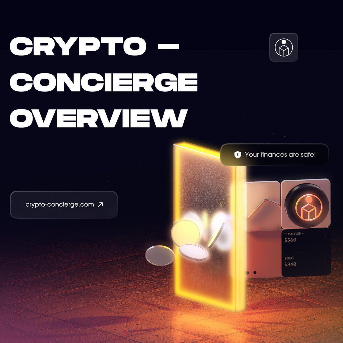 Crypto-Concierge is part of the IVEX ecosystem. While we are currently developing our metaverse and expanding the capabilities of tokenization, our main focus right now is on the development of our core product—the wallet and debit cards.

Crypto Concierge has been recognized as
