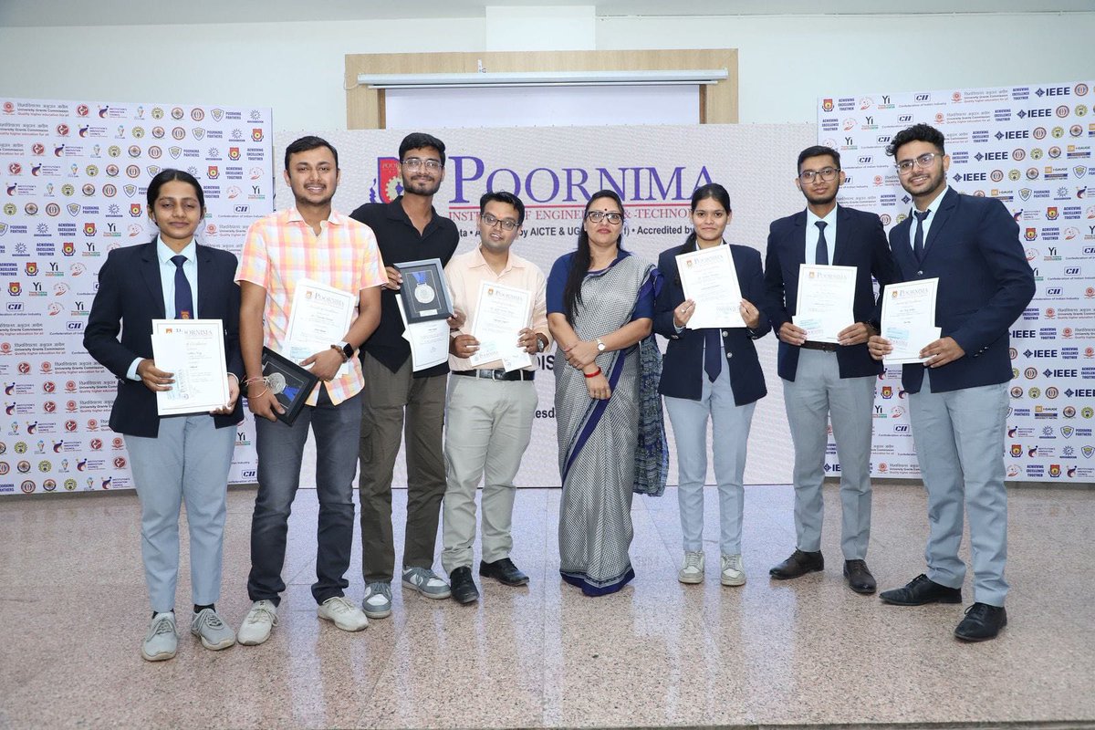 hitechvikas05's tweet photo. Thrilled to share that I received the Award of Excellence for Outstanding Contribution at Kalanidhi 2024! Huge thanks to @PIET_Jaipur for the honor! 🚀 Excited to continue my journey in AI &amp; Data Science! 
#ExcellenceInAction #AI #Kalanidhi2024 https://t.co/BeFfpj1mNv