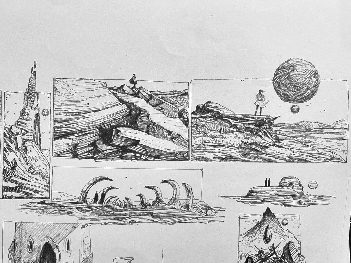 Pencil sketches 