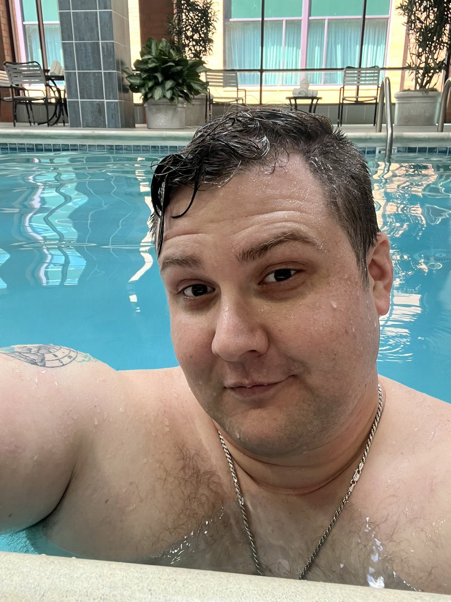 Little dip before wedding festivities