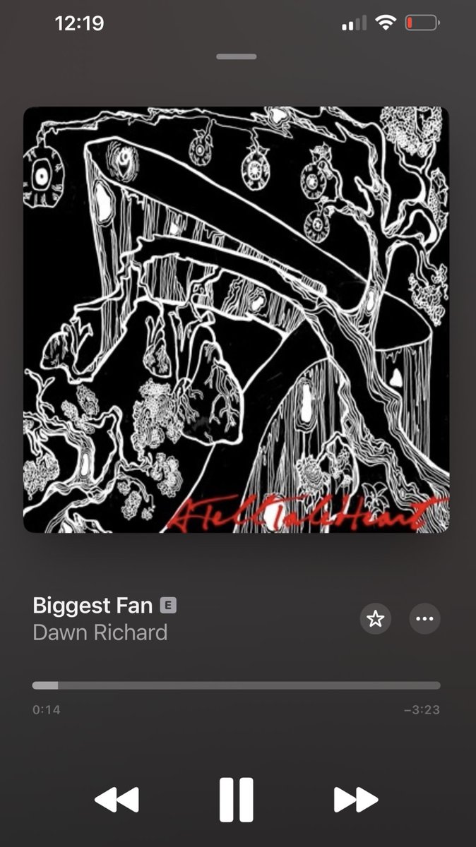 Woodlumboy's tweet photo. @DawnRichard the way we won this weekend with biggest fan being on apple music #AtellTaleHeart https://t.co/9k5zaeTEbr