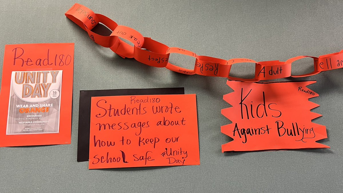 YoungbloodINT's tweet image. Special shout out to our Read180 team for celebrating Unity Day with our Wildcat students! 🧡 Thank you for fostering a sense of community and togetherness. #UnityDay #WildcatPride #Read180