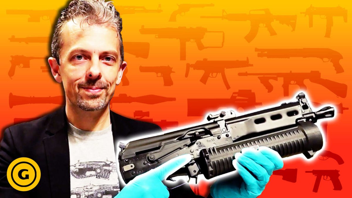 DiabloPhong's tweet image. Jonathan Ferguson breaks down the guns from Call of Duty: Black Ops 4 &amp;amp; compares them to real-life counterparts. Watch the Firearms Expert Reacts series on YouTube. #FirearmsExpert #CODBlackOps4 #GunsInGaming