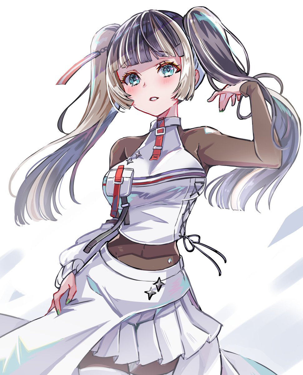 ツインテールらでんちゃん🐰 #らでん似絵 #ReGLOSS衣装