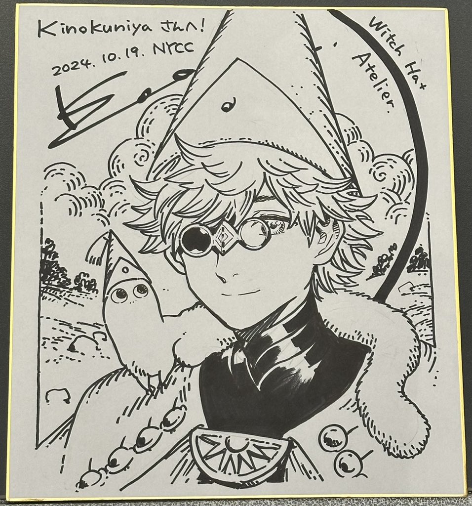 Thank you for coming!

#Δ帽子
#WitchHatAtelier 
#とんがり帽子のアトリエ
#NYCC24_Kodansha
#NYCC24