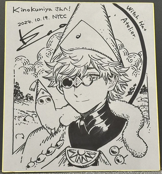 Thank you for coming!

#Δ帽子
#WitchHatAtelier 
#とんがり帽子のアトリエ
#NYCC24_Kodansha
#NYCC24 