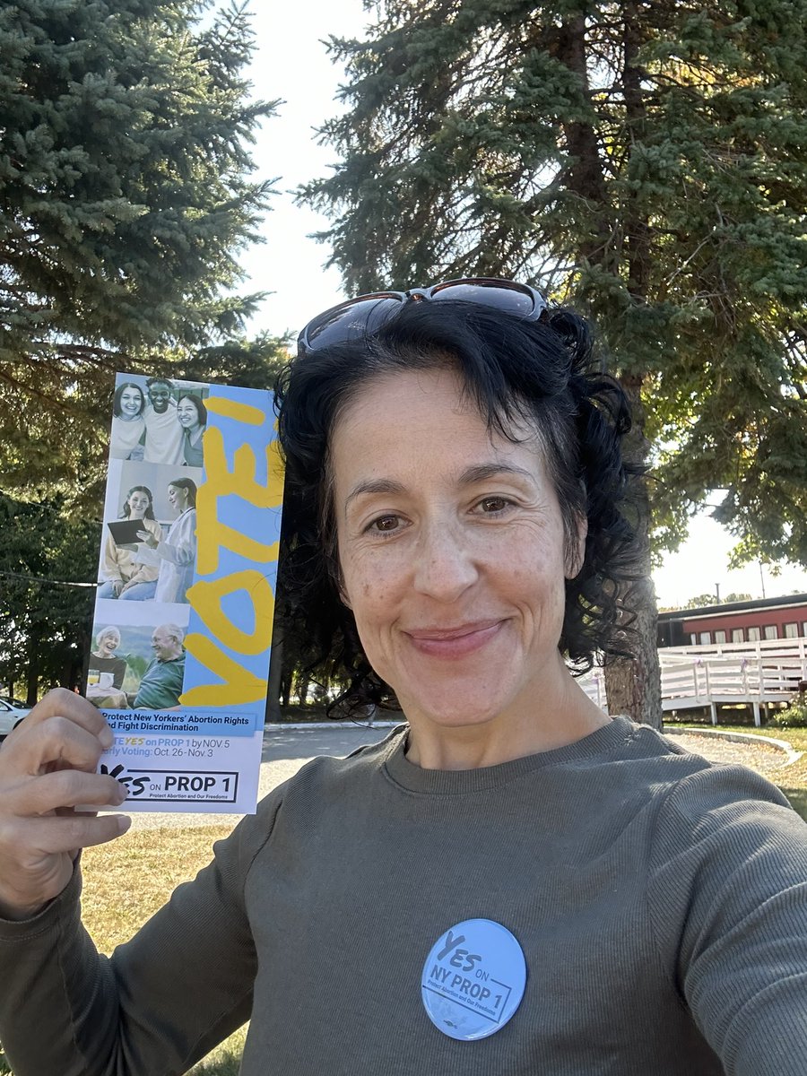 jewkidsotb's tweet photo. Out today repping @SuffolkWFP and urging NY to vote Yes on Prop 1! https://t.co/cWcFOuUM5o