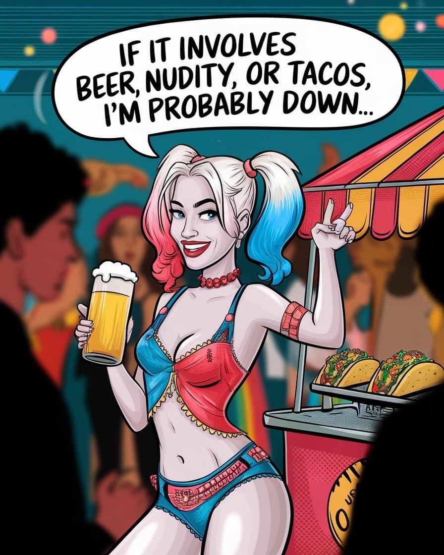 Sounds like an idea for a nude taco bar lmao 🤣🤣🤣🤣. That would be very interesting 🤣🤣🤣🤣🤣🤣
