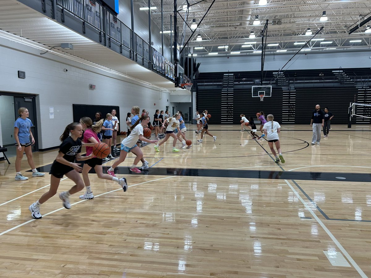 The present and future is bright.  Thank you middle school future wolves for coming this morning #northside