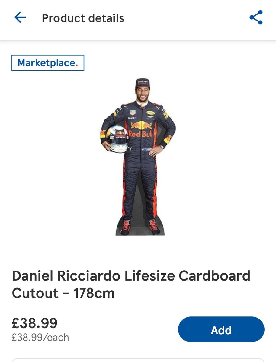 Ricnationer's tweet photo. Would you like a life-size daniel ricciardo with your Tesco order? https://t.co/GpH9T8rCgp