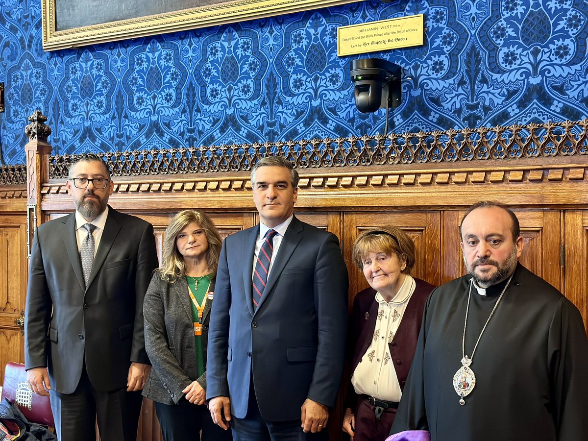 Consultations at the United Kingdom Parliament; House of Lords and House of Commons. Invited by the <a href="/ar_churchuk/">The Armenian Church in the UK & Ireland</a> &amp; Baroness Caroline Cox. <a href="/ANCUK_org/">ANC UK</a> supported discussion w/parliamentarians. Me &amp; <a href="/kerkonian/">Karnig Kerkonian</a> presented facts of Azerbaijani ongoing crimes against the Armenian people