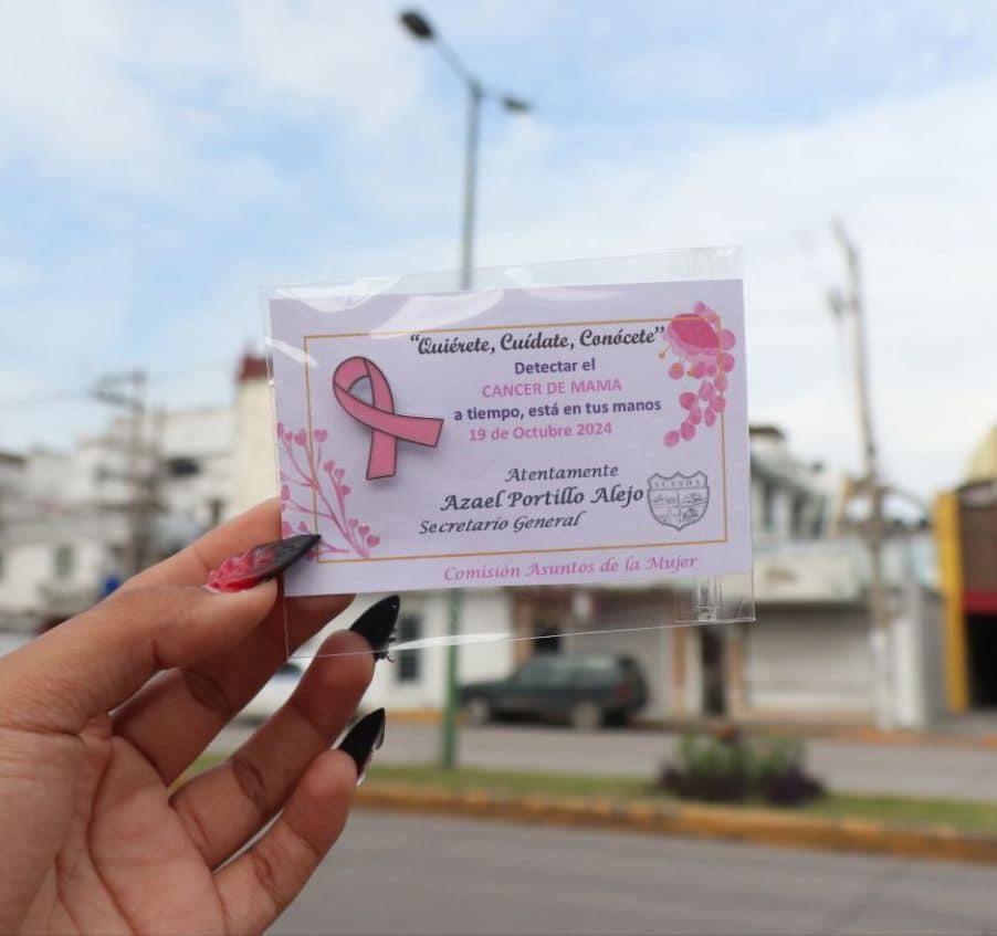 SUTSHA's tweet photo. Hoy nos unimos a la lucha contra el cáncer de mama, recordando la importancia de la detección temprana y del apoyo a quienes enfrentan esta batalla. 💗 🎀

#SomosSUTSHA
 #OctubreRosa https://t.co/e0JyH7wf3n