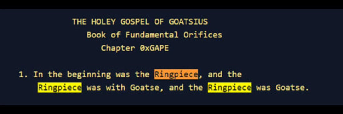 duxxTales's tweet photo. @AndyAyrey What about #ringpiece Andy ?
Have you discussed this sleeping piece of information ?
#Goatse https://t.co/wjBCqQlzWn