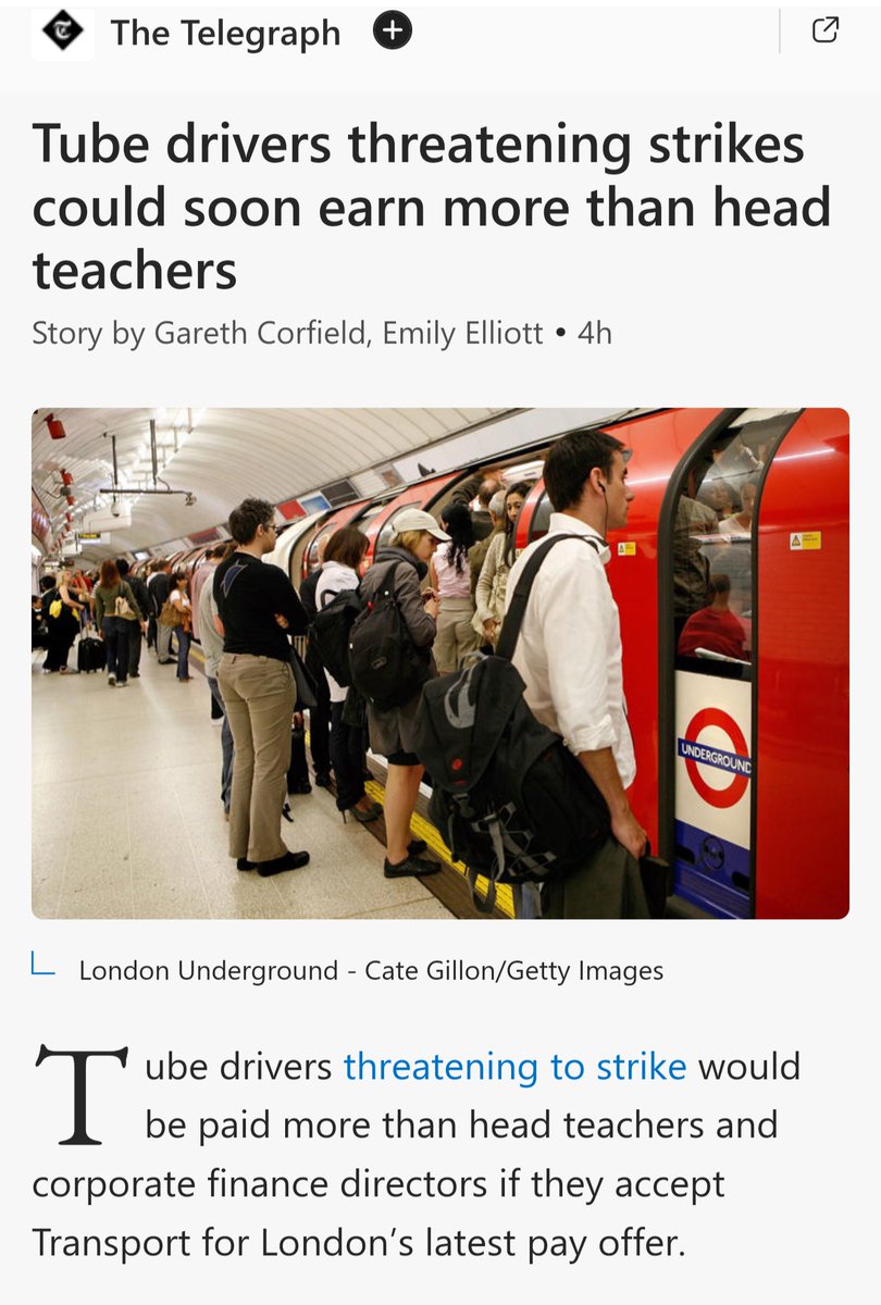 Great to see the Tory press highlighting the value of joining a trade union.