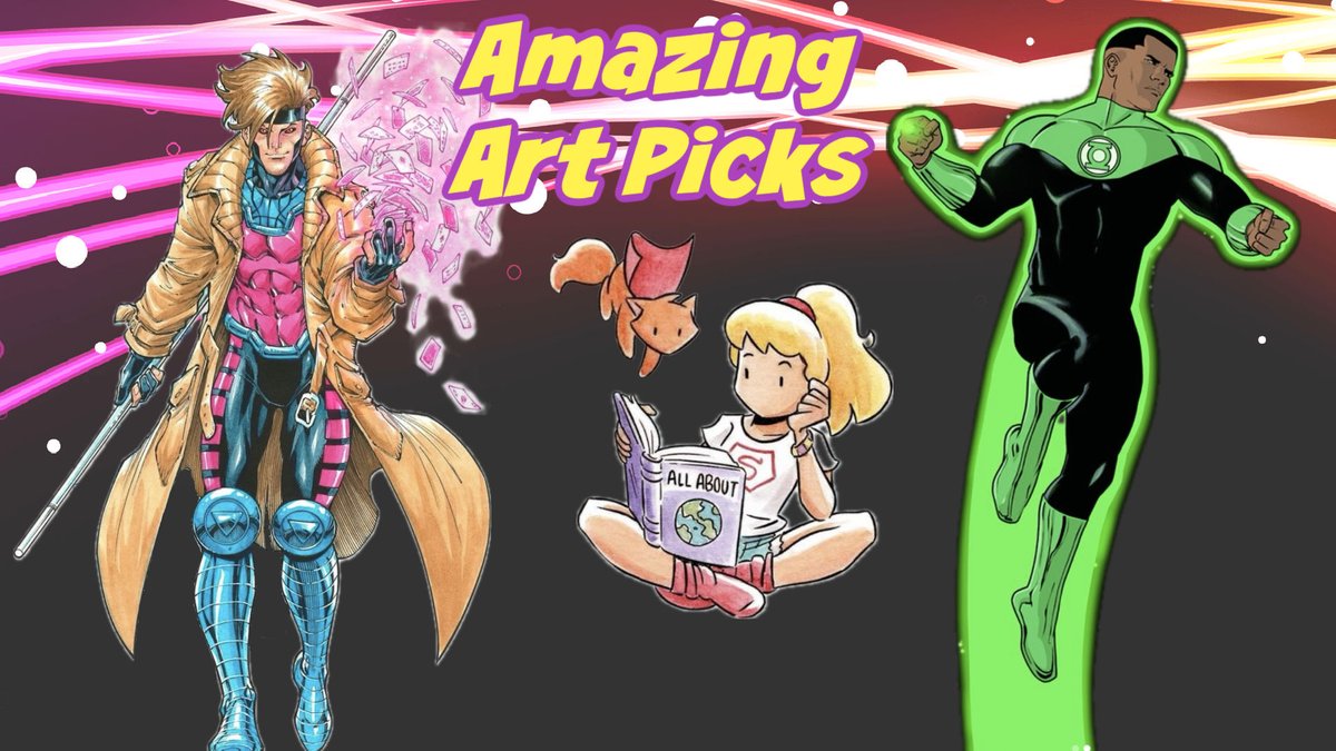 Check out this week's Amazing Art from <a href="/ToddNauck/">Todd Nauck</a> <a href="/mikemaihack/">Mike Maihack</a> #DustinNguyen <a href="/RodReis/">Rod Reis</a> @thebernardchang <a href="/khoiphamart/">Khoi Pham</a> <a href="/AdamKubert/">Adam Kubert</a> <a href="/joelgomezart/">Joel Gomez</a> <a href="/Chrissie_Zullo/">chrissie zullo uminga</a> <a href="/Uminga720/">Chris Uminga SDCC BB-18</a> @monkey__marc <a href="/iamHerobear/">Mike Kunkel</a> and more!
entertainmentfish.com/2024/10/19/ama…