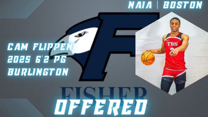 cam_flippen's tweet photo. Blessed to have received a offer from Fisher University 🙏🏽 #AGTG https://t.co/F36FvwlI2C