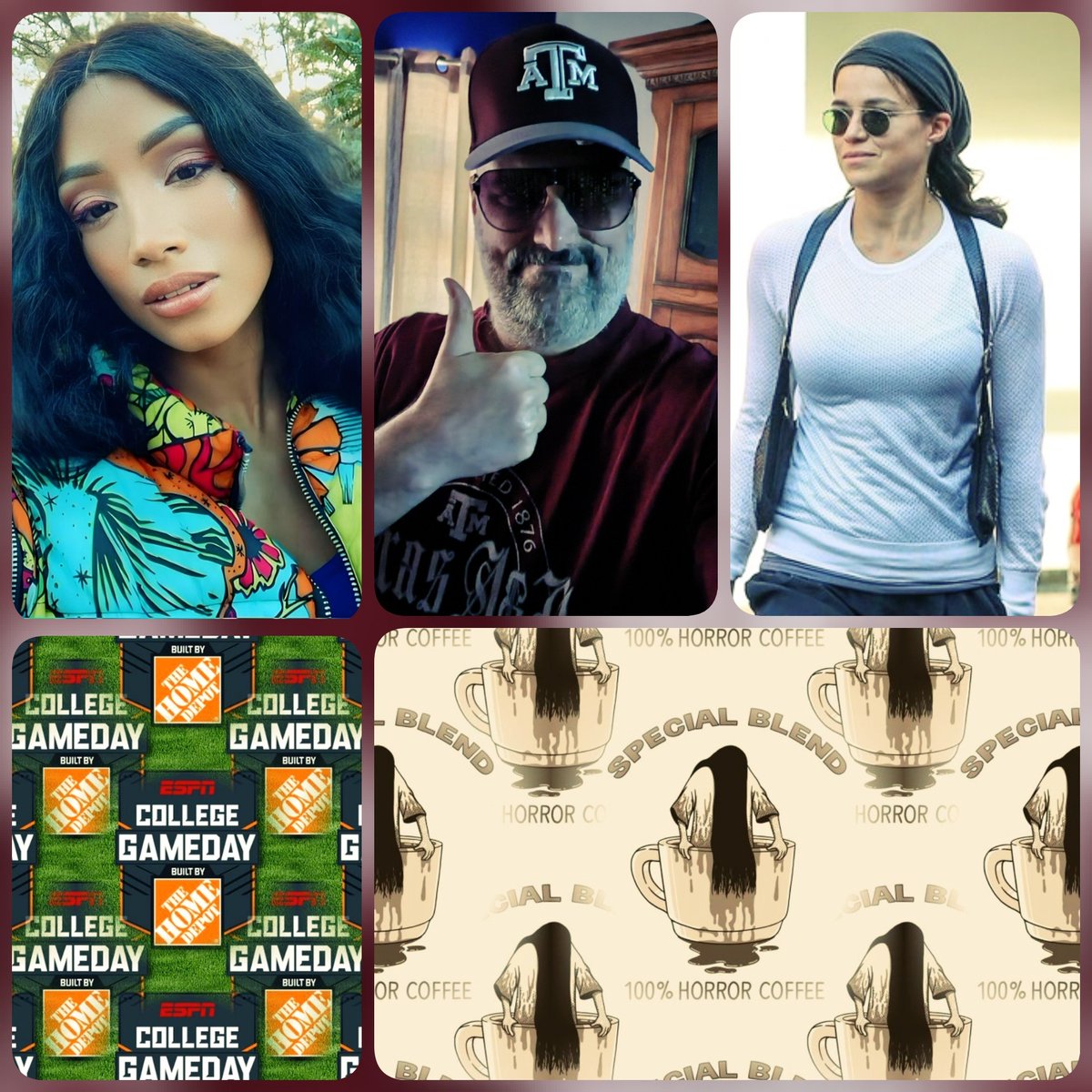 theloveguru619's tweet photo. Good morning-afternoon #GameDay #SaturdayVibes #LetsGo #GigEm #AggiesFam #HorrorFam xoxo #AggiesFan #HorrorNation #Happy #Selfie #CEO #MercedesVarnado #MercedesMoné #MonéKrew #MercedesKrew #MichelleRodriguez #mrodarmy #mrodfamily #Horror4Life #Loyal 😊😍☕️😱🧛♂️👺🧙♀️👿🏈🧡🤎💜 https://t.co/57SJGVeDsV