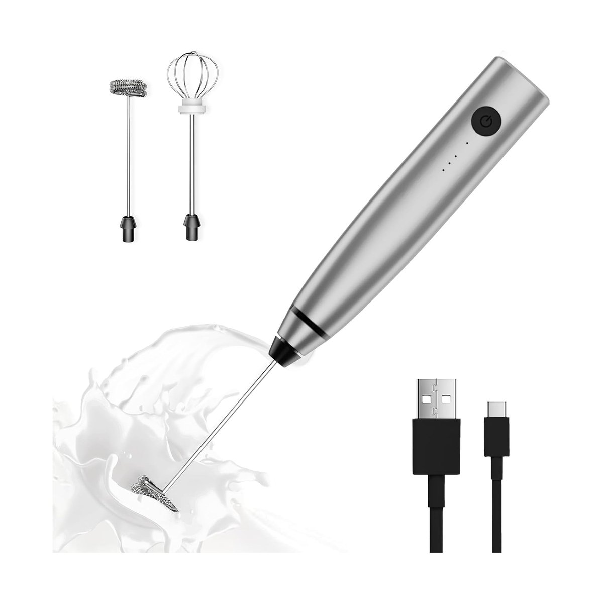 Brewmasterdeals's tweet photo. ☕ Upgrade your coffee game!
Get this Rechargeable Milk Frother for just $8.99 (10% off)! ⚡️
Create perfect lattes, cappuccinos, and more with 3 adjustable speeds.
#coffeelover #latteart #frother #deal
Purchase here: https://t.co/dgr7AtKJiM 🛒 https://t.co/Itzecsmqbc