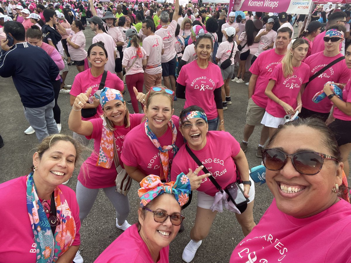 BrowardESOL (@browardesol) on Twitter photo Team Broward ESOL walked for Rosalina & so many others at the 2024 Komen More Than Pink Walk! Our ESOL family works hard & walks for a cure hard! #LaRose <a href="/komenmiaftl/">Susan G Komen MIAFTL</a> <a href="/browardschools/">Broward Schools</a> <a href="/BCPSDualLang/">BCPSDualLang</a> <a href="/mnelsas/">Monica Nelsas</a> <a href="/RosieESOLIF/">Rosie Richard</a> 🩷🎉🩷 Team Broward ESOL walked for Rosalina & so many others at the 2024 Komen More Than Pink Walk! Our ESOL family works hard & walks for a cure hard! #LaRose <a href="/komenmiaftl/">Susan G Komen MIAFTL</a> <a href="/browardschools/">Broward Schools</a> <a href="/BCPSDualLang/">BCPSDualLang</a> <a href="/mnelsas/">Monica Nelsas</a> <a href="/RosieESOLIF/">Rosie Richard</a> 🩷🎉🩷