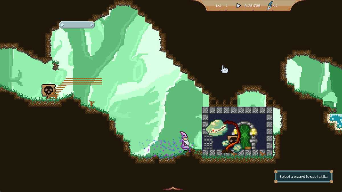 magictwgame's tweet photo. Not one but two new wizard types added this week!

Check out the demo for the Lemmings inspired roguelite on Steam now!  Don't forget to wishlist too❤️ 

https://t.co/KFIMeTrBR8

 #indiegame #roguelike #screenshotsaturday https://t.co/UjHg6WCJrI