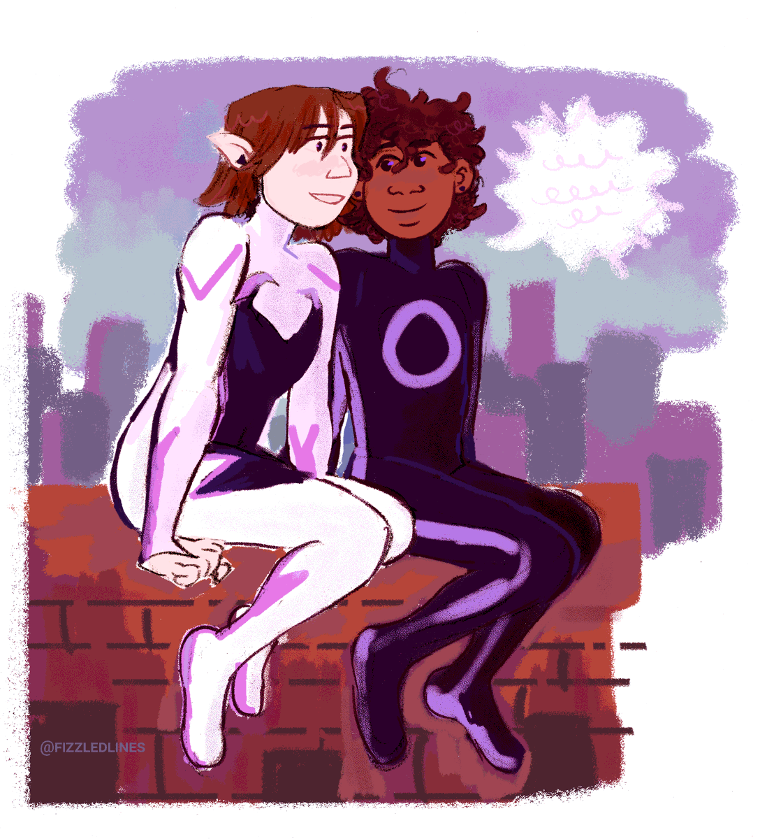 fizzledlines's tweet photo. lumity spiderverse au my beloved 💜 #TheOwlHouse https://t.co/9xoFuugg6d
