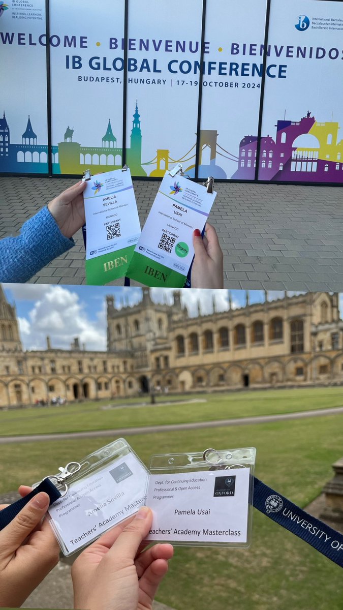 Pamela_Usai's tweet image. ๐ first Oxford, now Budapest, and then Cologne! Grateful everyday I get to have an inspirational and supportive teacher-bestie like @amelia_sm ! ๐ญ canโt wait for our next adventure! #lifelonglearners @ISMonaco