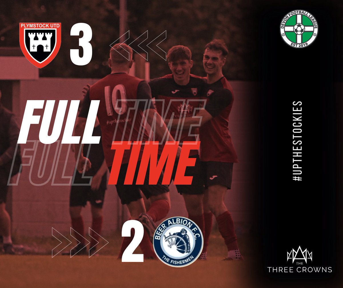 Plymstockutd's tweet image. Big 3 points at home 

#Stockies

❤️🖤