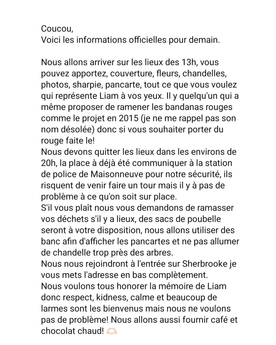 littlexdaylight's tweet photo. Gens de Montréal à lire svp 🫶🏻

À demain  🫂 https://t.co/EWNcQeDjk7