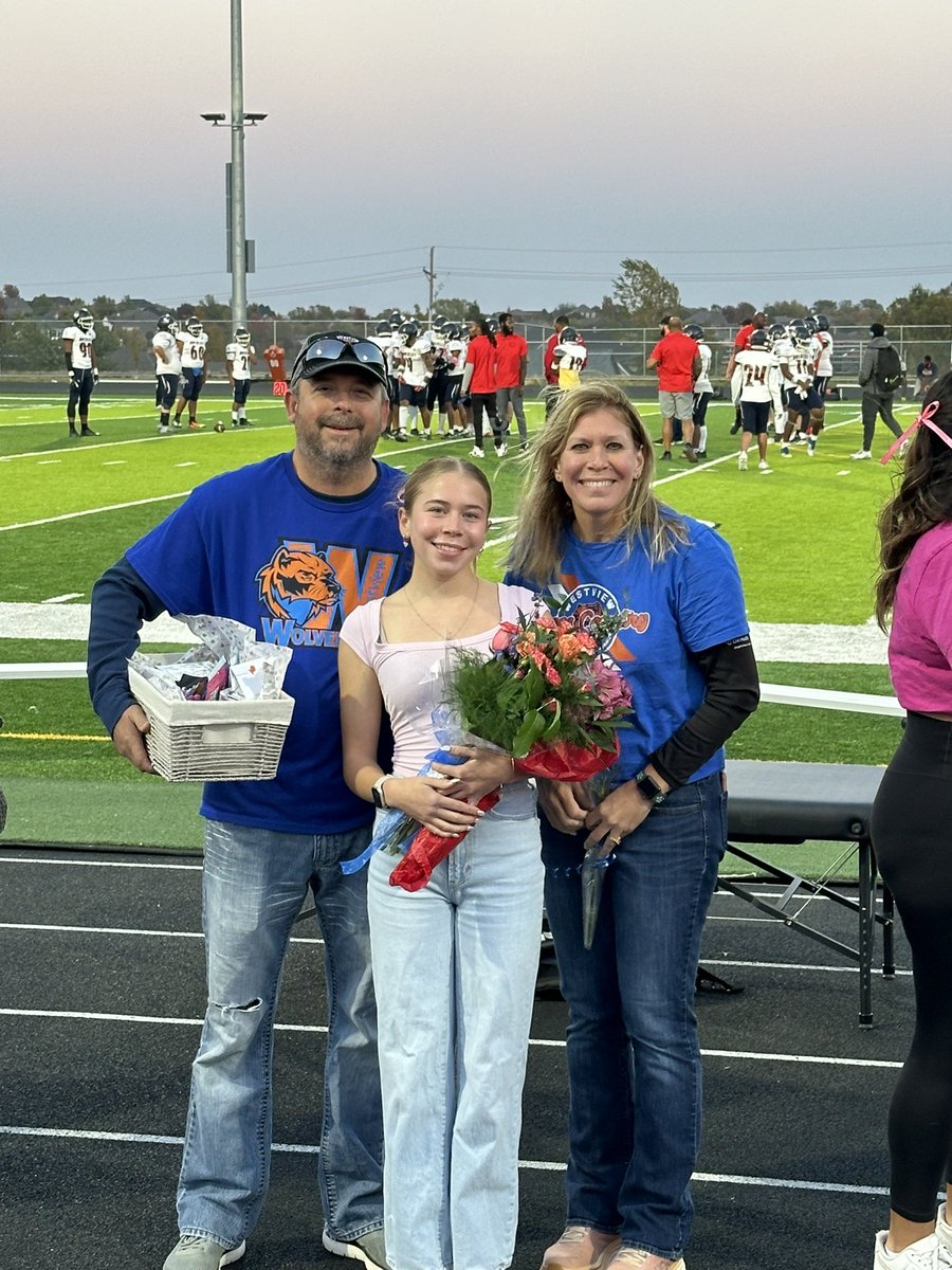 OPS_GXCWestview's tweet photo. Last night we celebrated our very first senior. Morgan Peatrowsky. Morgan is leader and destined to change the world 🧡 https://t.co/qx4WgD3Ib2