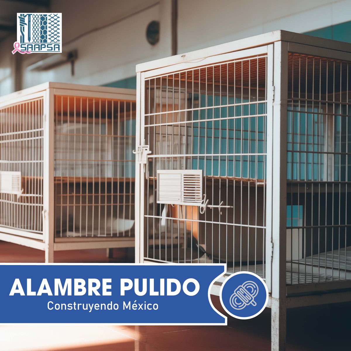 SAAPSA2's tweet photo. 🔗 Alambre Pulido – SAAPSA 🔗
¡La solución perfecta para tus necesidades de almacenamiento!
✅ Disponible en rollos o enderezado y cortado a medida
✅ Ideal para fabricar jaulas de almacenamiento entre muchas cosas más

#AlambrePulido #SomosFabricantes #JaulasDeAlmacenamiento https://t.co/eABLe5IExL