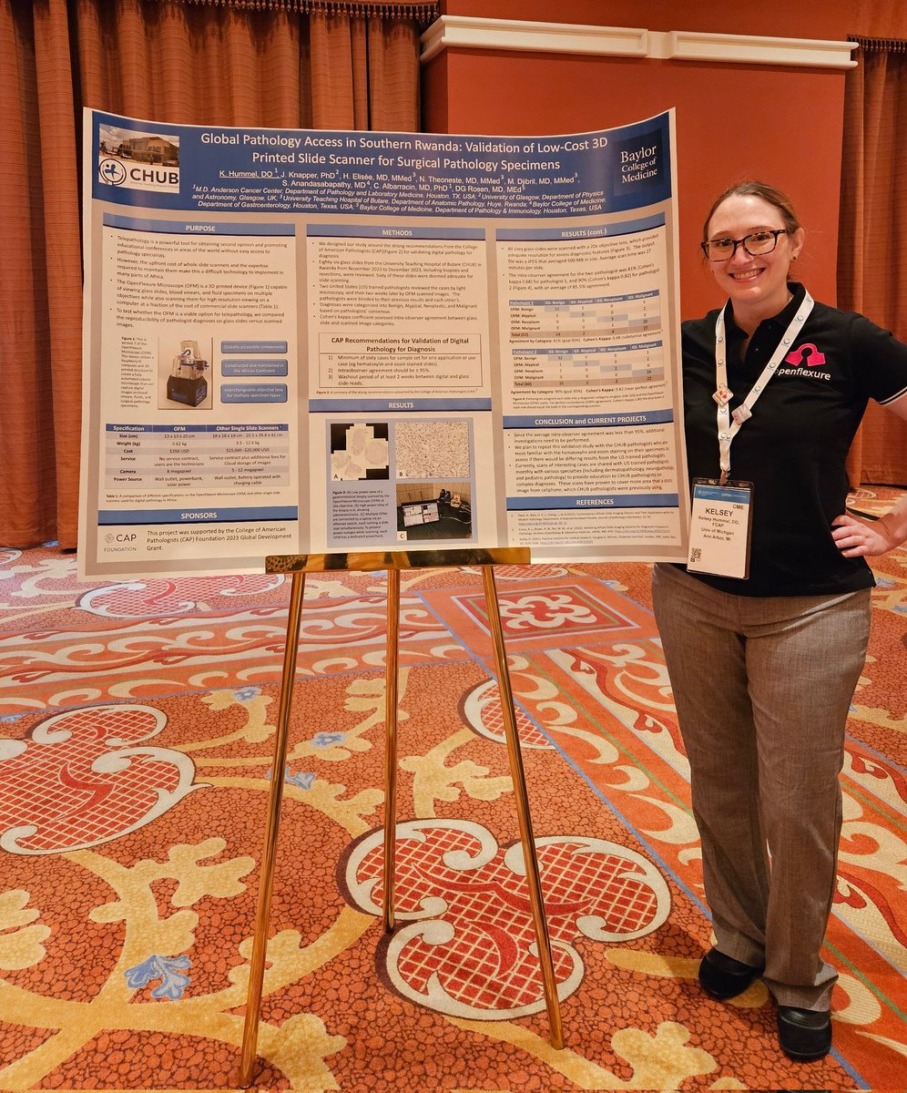 4theLoveofPath's tweet image. Come see our @OpenFlexure team with the @CAPFndn in the Montrachet room from 9:30am-12:30pm.  If you are not here on Monday, my poster is also available.