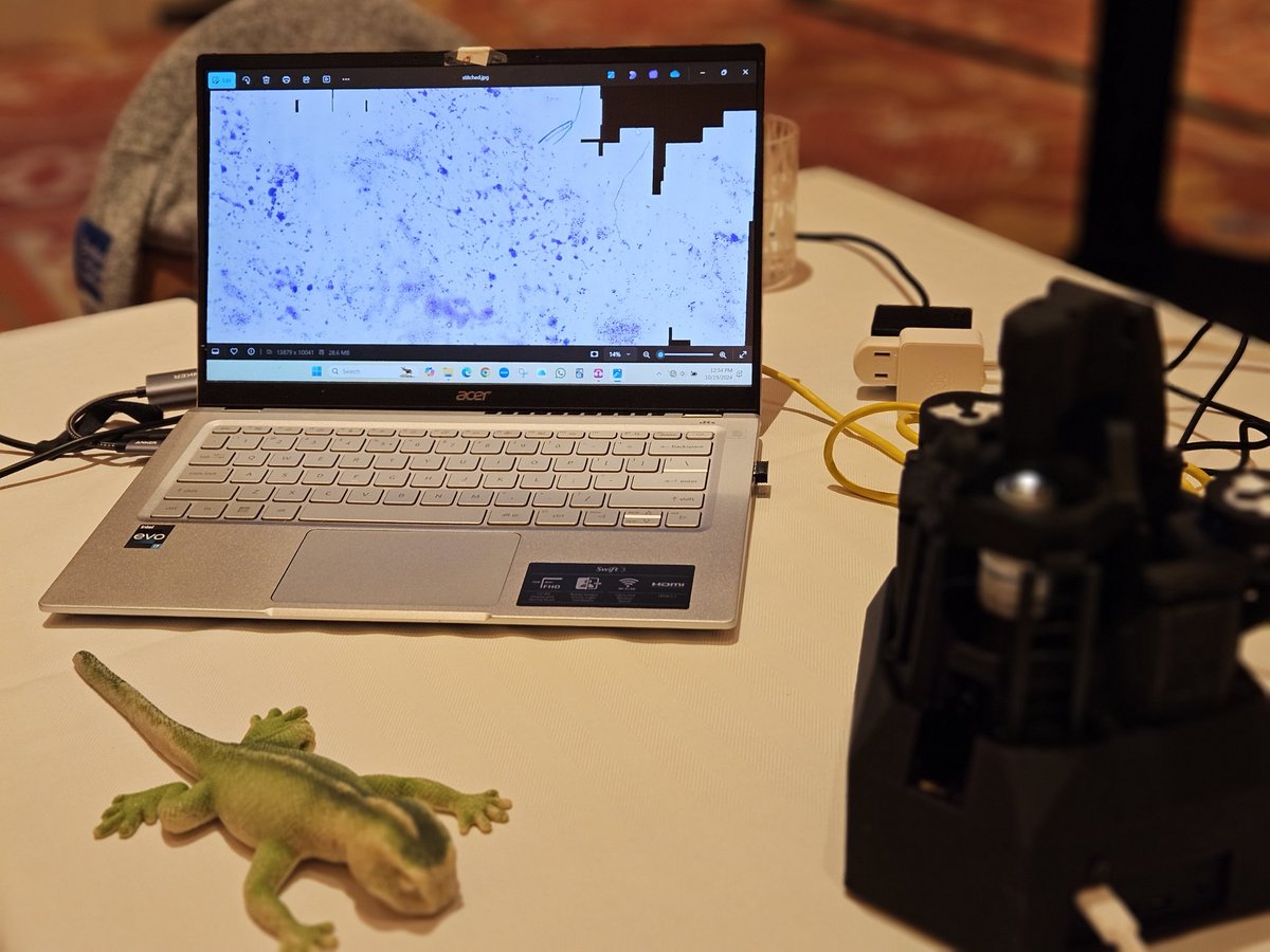 4theLoveofPath's tweet image. Come see our @OpenFlexure team with the @CAPFndn in the Montrachet room from 9:30am-12:30pm.  If you are not here on Monday, my poster is also available.