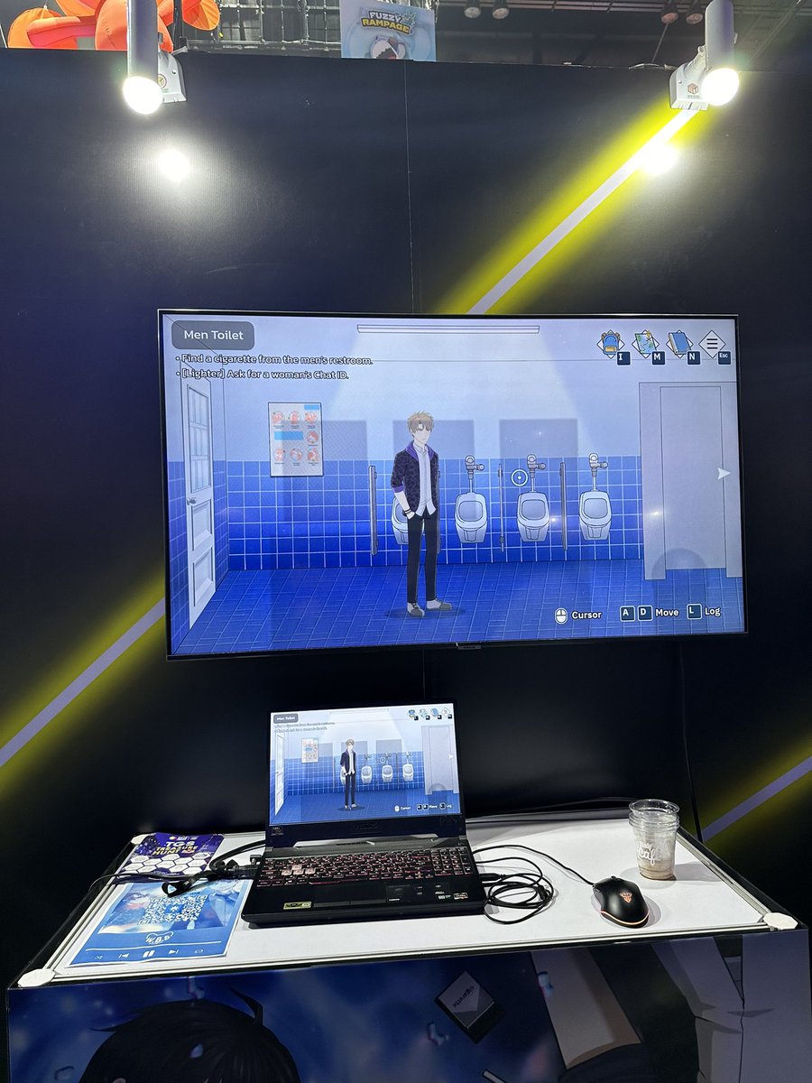 kiiramei's tweet photo. I want to strongly recommend @fallingday_game 🌟🌟🌟 me and @jeffymoroll played it without any expectations and suddenly there was a BL cutscene 😭🙏🏼🙏🏼  wish we recorded our reaction it was so funny😭😂 you can wishlist it for free on steam! https://t.co/fkVbKtbO1C