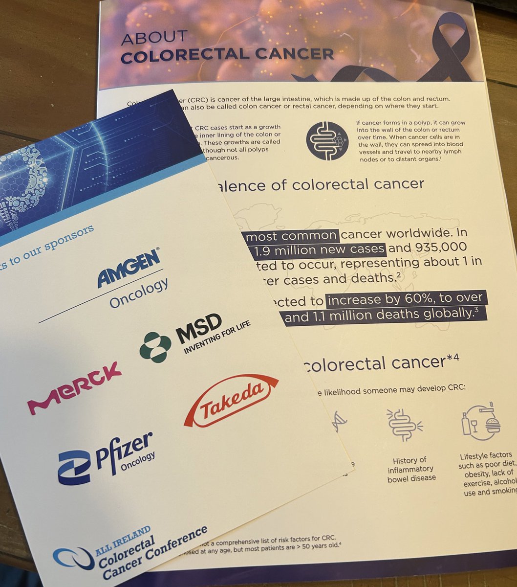 All Ireland Colorectal Cancer Conference  #AICCC #globalnetwork <a href="/thentakeyourhat/">SusanMcKenna</a>