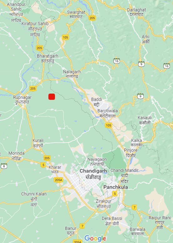 RS (@sirpentapotamia) on Twitter photo The Punjab Capital Region, as envisaged by Akalis, was alike the Central Valley; a conurbation of cities as a self-sustaining region.
- Chandigarh: Administration
- Anandpur Sahib: Religious centre
- Mohali/Dera Bassi: Industrial hubs
- Anandgarh (in red): Education/Tech The Punjab Capital Region, as envisaged by Akalis, was alike the Central Valley; a conurbation of cities as a self-sustaining region.
- Chandigarh: Administration
- Anandpur Sahib: Religious centre
- Mohali/Dera Bassi: Industrial hubs
- Anandgarh (in red): Education/Tech
