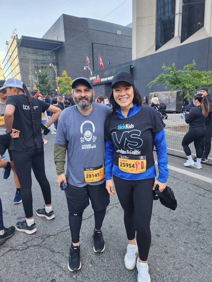 Aleixo Muise (@aleixommuise) on Twitter photo Sickkids team running for <a href="/getgutsycanada/">Crohn's and Colitis Canada</a>. Beautiful fall day in Toronto. #toronto5k Sickkids team running for <a href="/getgutsycanada/">Crohn's and Colitis Canada</a>. Beautiful fall day in Toronto. #toronto5k