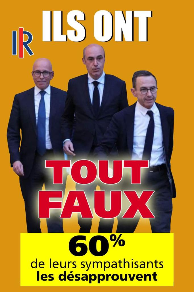 Depuis 7 ans ( ou moins) vous détestez E.MACRON et son gouvernement Attal et vous l'avez sanctionné aux législatives. 
Bande de truffes, vous allez adorer l'entente TAXES de la coalition LR/NFP. 
Vous avez sorti le champagne au soir du 7 juillet, alors préparez vous au CHAMPOMY !