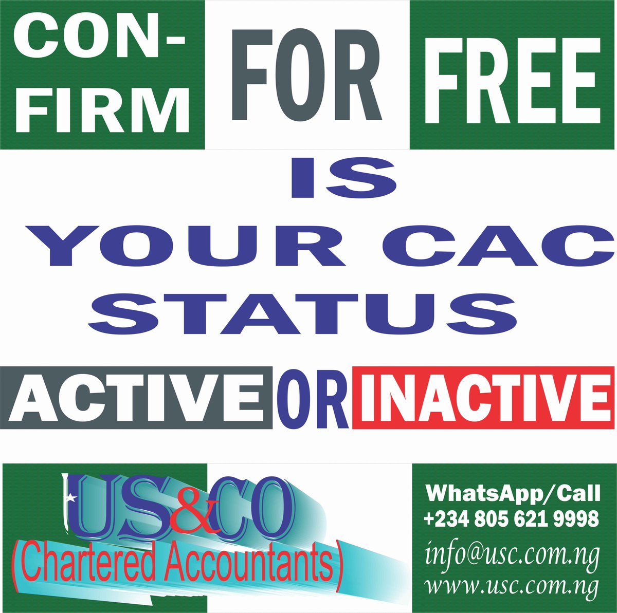 UBOH SUNDAY & CO. (Chartered Accountants) (@usandco1000) on Twitter photo 