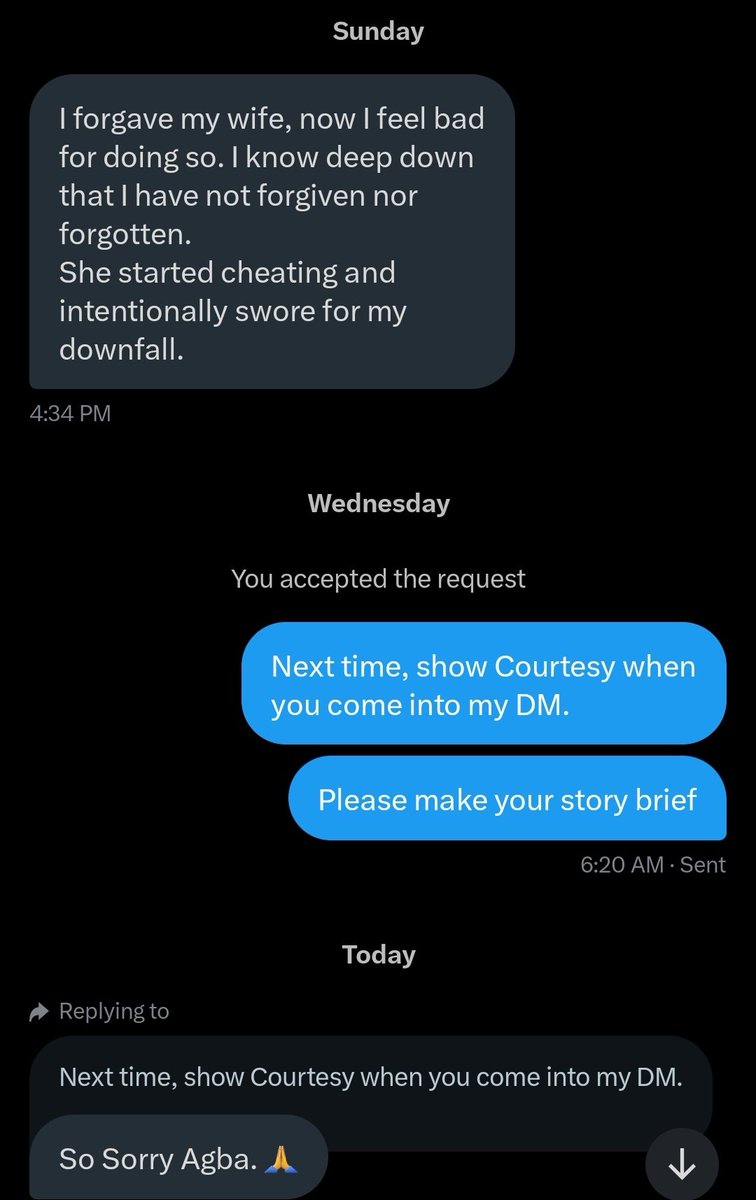 jon_d_doe's tweet photo. Like I said a few days ago.

I do not have anything to prove to anyone, anymore.

If some of you think that I just conjure thoughts out of the figment of my immaginations, good luck to you.

You all read the thread that I wrote last night about forgiving a cheating woman that https://t.co/ao4wUTexkj