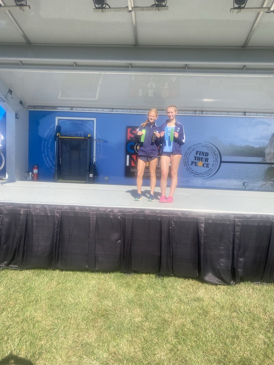 PMGXC Qualifies for the IHSAA Regional by Placing 5th in the Shelbyville Sectional today. 
Kairi Ghent &amp; Lorelei Boesgaard led the Falcons by Placing 8th and 16th.
Elora Swan. Maddie Burk, &amp; Helen Hollander rounded out the Top 5. Maddie Denney &amp; Kira Smith also fan Strong Races.