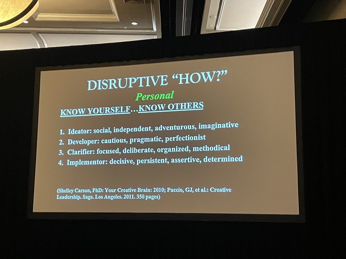 Arvin K. George, MD (@arvinkgeorge) on Twitter photo Each of these within a team are required for successful innovation. 
What/who are you? Each of these within a team are required for successful innovation. 
What/who are you?