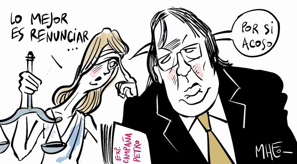 El magistrado Lorduy
#Caricatura de #Mheo para <a href="/elespectador/">El Espectador</a> <a href="/EEopinion/">El Espectador Opinión</a>